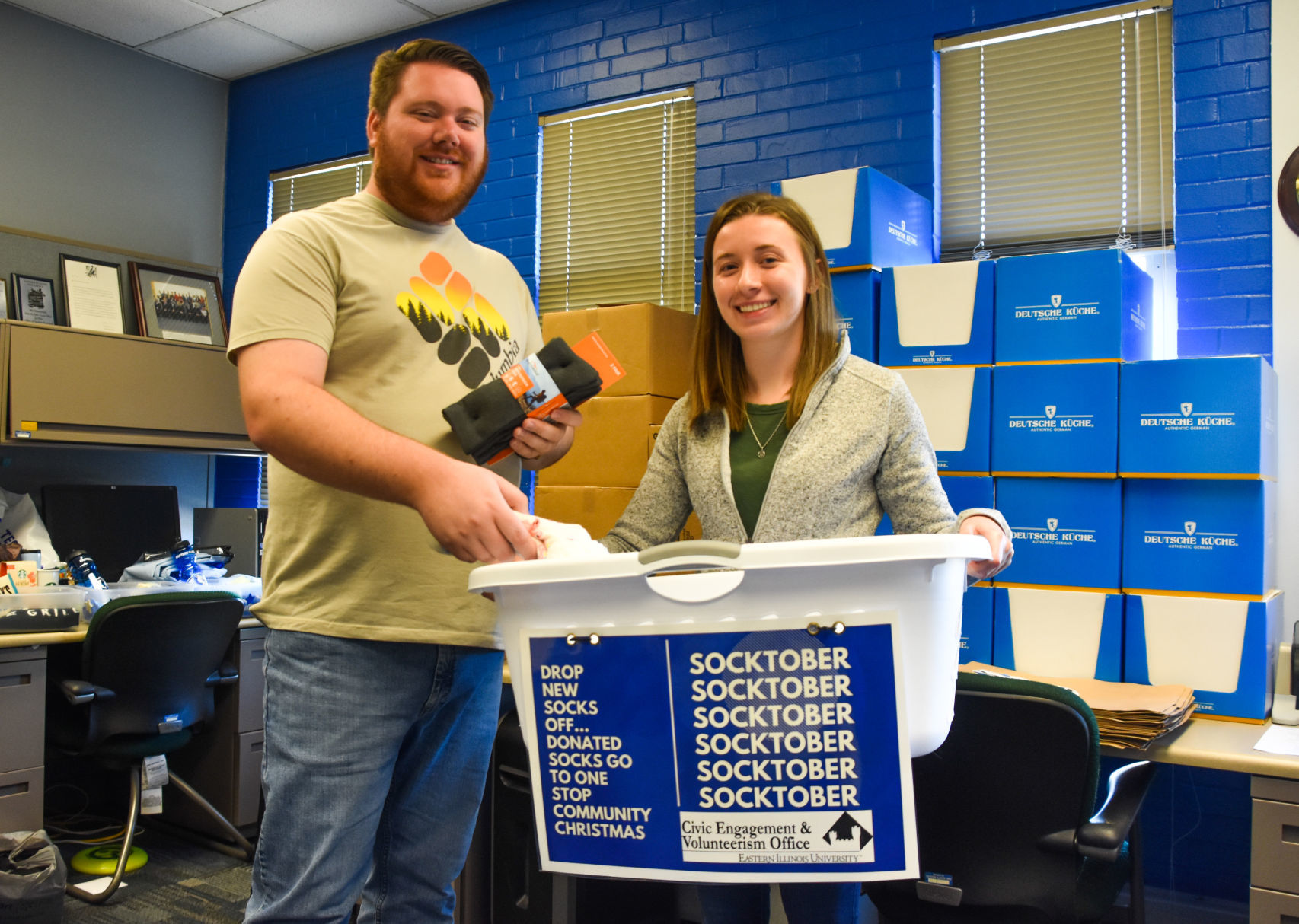 EIU volunteers